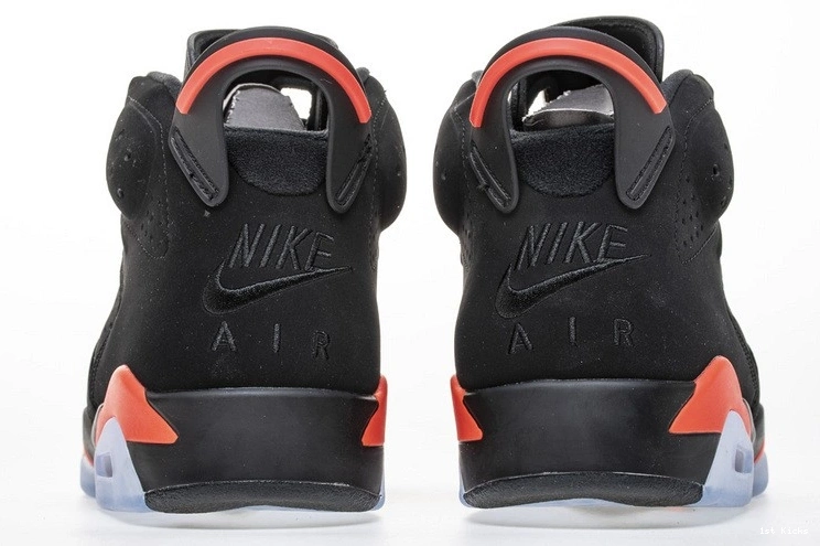 Jordan 6 Air Retro Infrared Black 384664-060 1009